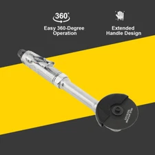 1/4" Long Handle Cutting Machine Air Angle Edge Grinder Cutter Polisher Air Tool