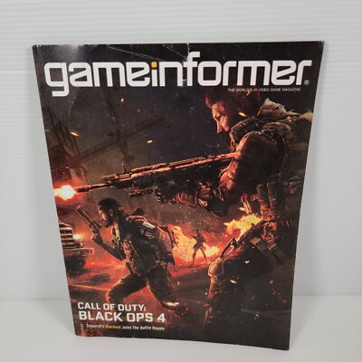 GameInformer Magazine October 2018 Issue #306 Call of Duty Black Ops 4
