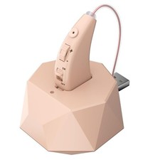 Rechargeable Hearing Amplifier Volume Adjustable Noise Canceling Single Ear