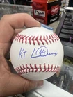Ken Landreaux #44 Autograph Signed Baseball Los Angeles Dodgers MLB CoA