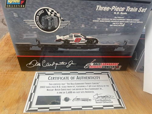 2002 Dale Earnhardt Jr Revel 3 Piece E CONCERT Train Set HO Scale (1 Of 5,160) - Picture 2 of 2