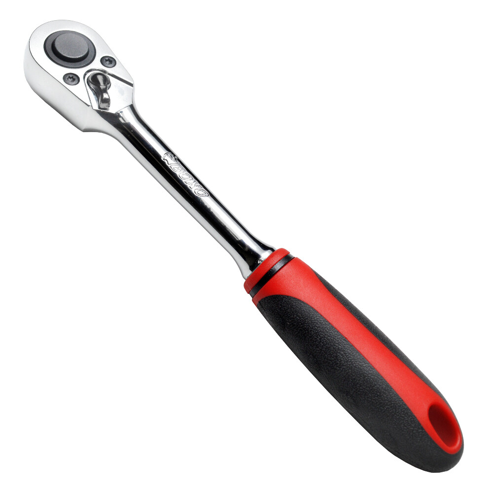 1/4"" Drive Quick Release Ratchet With Comfort Grip Boxo B1400