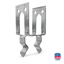 Non-Standoff Post Base Galvanized Steel for 4x4 Nominal Lumber