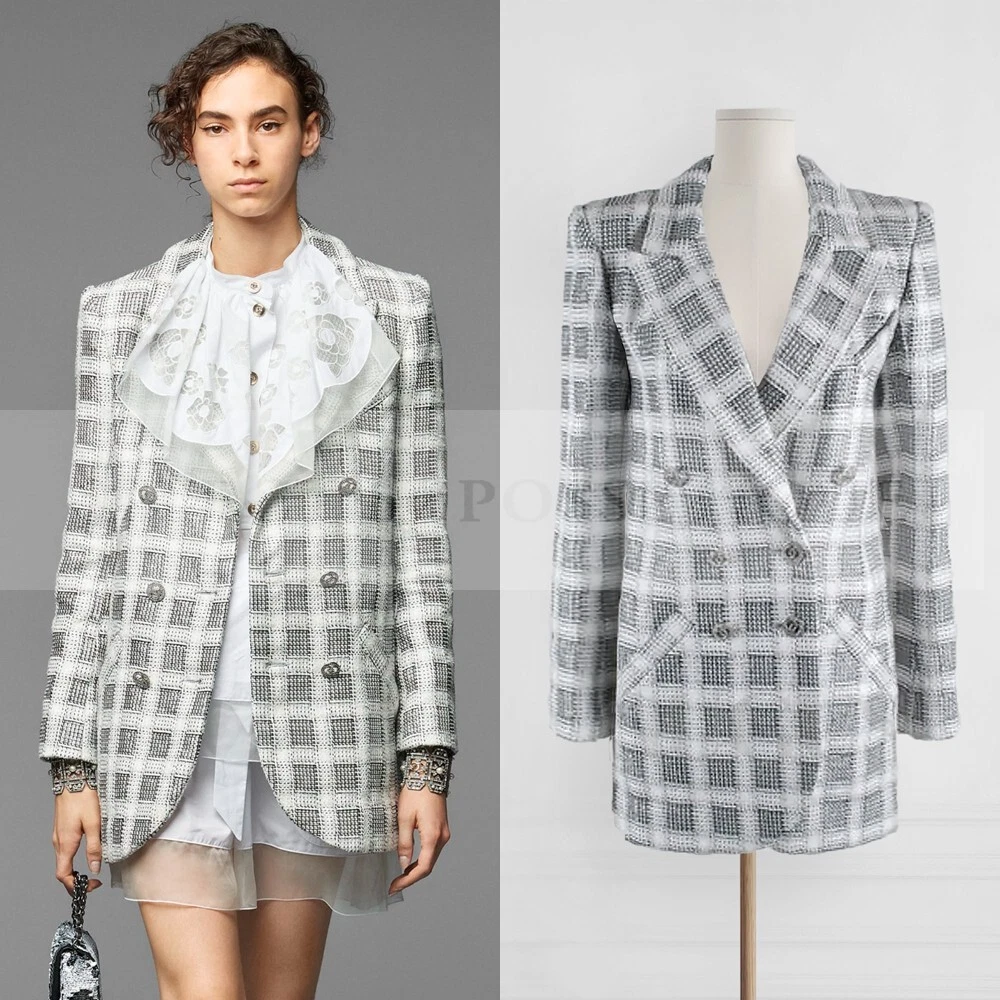 CHANEL Check Blazers for Women for sale | eBay