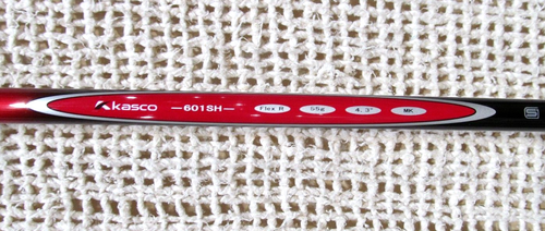 KASCO 601SH Super Hyten (5-9) 5 Pc Iron Set RIGHT-HAND ~ Reg Flex Graphite Shaft - Picture 8 of 9