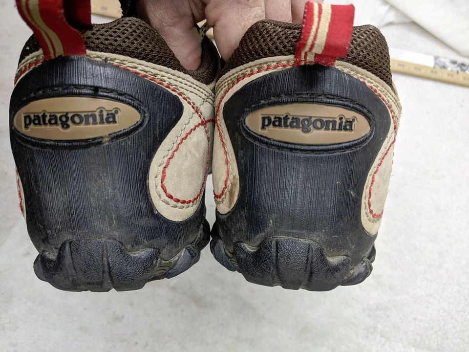 Patagonia Drifter Mujer 9 40 Marrón Rojo Senderismo Trail Zapatos Botas Vibram Foto 4 de 4