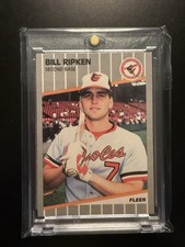 1989 Fleer Billy Ripken FF Error