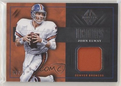 2018 Panini Majestic Icons Materials 7/25 John Elway #IM-JE HOF z5i