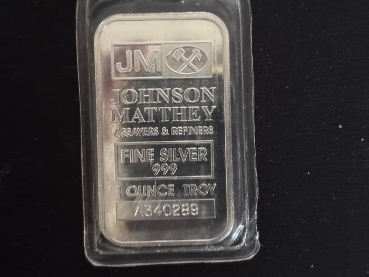 Johnson Matthey 1 oz Precious Metal Content per Unit Silver