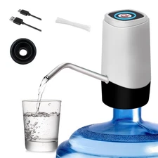 Automatic Drinking Water Jug Pump Rechargeable Water Dispenser for 5 Gallon