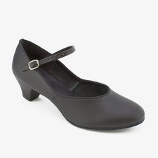 Joocare Women's 41C3 Practice Beginner Dance Shoes Black Sz 11