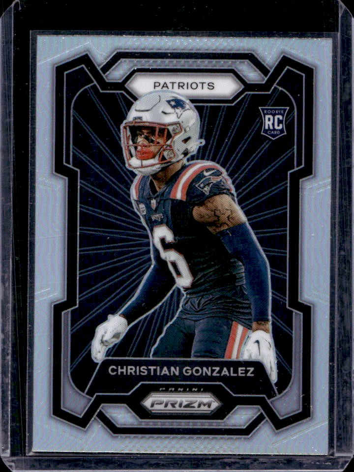 2023 Prizm Christian Gonzalez Rookie Variations RC Prizms Silver #341