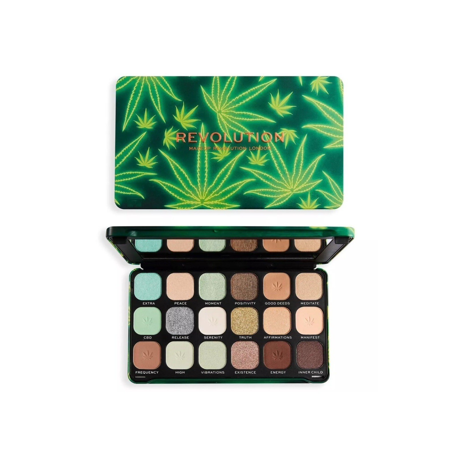 Revolution Beauty CHILLED VIBES Forever Flawless Eyeshadow Palette New In Box