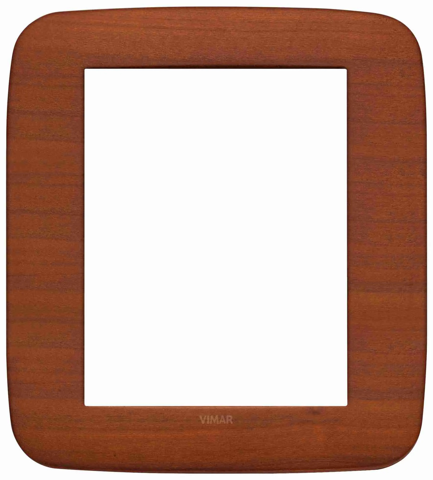 Acquista Vimar 19698.52 Arké Round: Placca 8 Moduli Legno Ciliegio