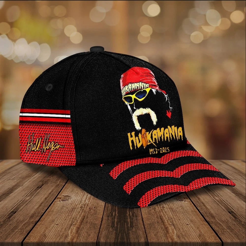 Hulk Hogan Classic Cap, Hulk Hogan Memory, Gift for Fan
