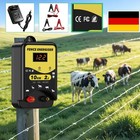 Weidezaungerät Elektrozaungerät Weidegerät Elektro Weidezaun 10KM Reichweite 12V