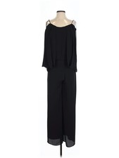 Halston Heritage Women Black Jumpsuit 2