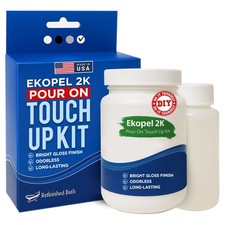 Ekopel Bathtub Refinishing Kit - Made 1 Count Pack of 1 , Pour On Touch Up