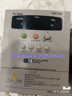 1pc USED N100plus-015HF 1.5KW 380-460V TESTED By DHL EMS #tp