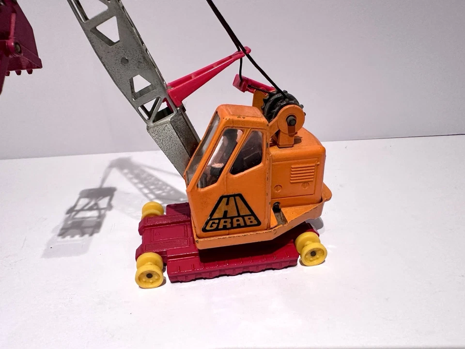 CORGI MAJOR TOYS Nº. 1153 Priestman Boom Crane Hi Grab LEIA DESC. - Imagem 2 de 4