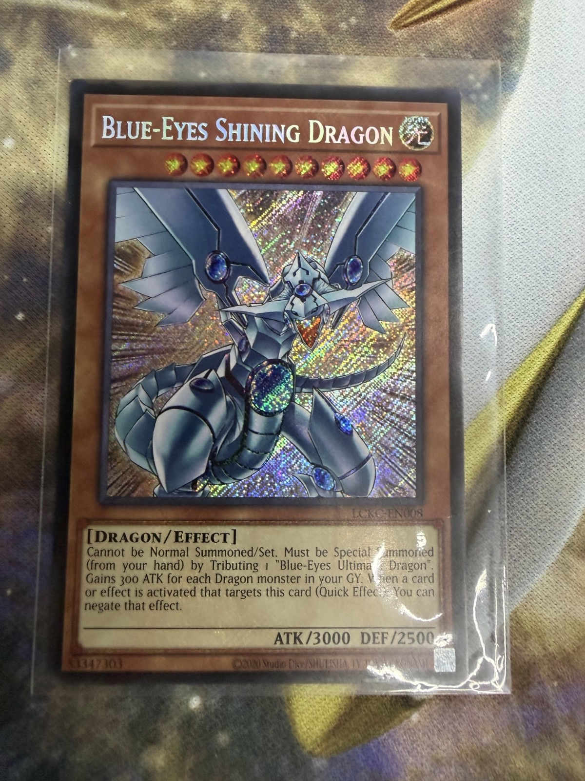 Blue-Eyes Shining Dragon LCKC-EN008 Legendary Collection Kaiba Unlimited