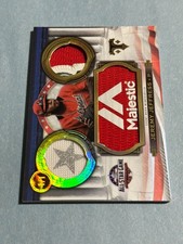 2019 Topps Triple Threads-#ASMP-JJ Jeremy Jeffress All Star Game Patch/Logo 1/1