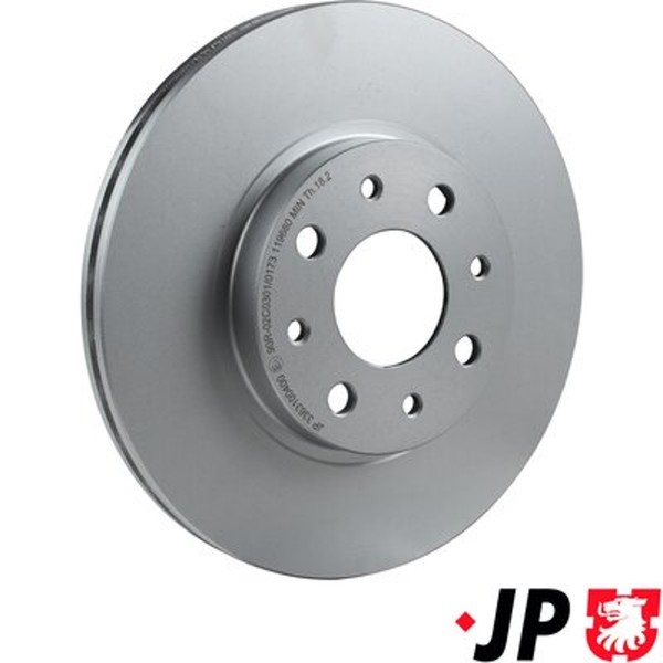 2X Bremsscheibe JP JP Group 3363100400 FüR Bravo Delta Alfa Fiat Tempra Lancia 1-image