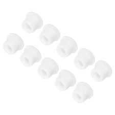 10 Pcs High Temp Silicone Plug Mount Dia 13mm/0.51 Inch t Shaped Rubber Stopper