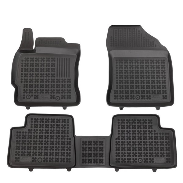 Gummi-FußMatten Toyota Auris 2012-2019 Rezaw-Plast Passgenau Auto Set-image