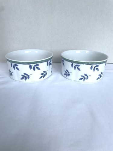 Villeroy & Boch Switch 3 Cordoba Soup Cereal Bowl Leaves 4 5/8" Set Of 2 - Picture 2 of 7