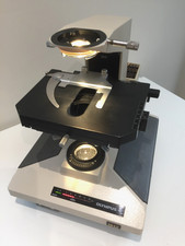 Olympus Microscope BH2-BHS stand SVR X/Y Stage LSH 100w HAL-L Lamp House Working