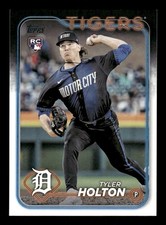 2024 Topps Update #US33 Tyler Holton Rookie Detroit Tigers