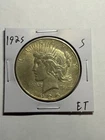 1925 S Peace Silver Dollar XF Better Date San Francisco Mint