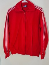 Adidas 60's 70's Vintage Red Track Jacket - L/XL - Great Condition