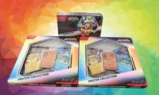 Pokemom Prismatic Evolutions Lot of 3: Surprise Box + 2x Poster Collection