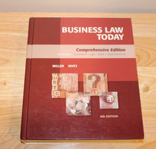 Business Law Today by Gaylord A. Jentz and Roger LeRoy Miller (2009, Hardcover)