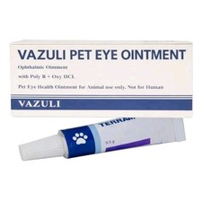 Pet Eye Care Cream for Cats, Dogs, Horses Birds - Soothes Red/Watery Eyes, Lub