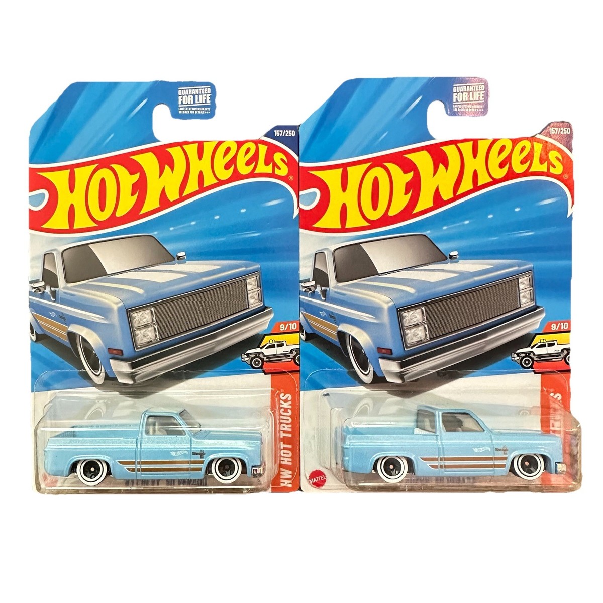 '83 CHEVY SILVERADO【2台セット（左右各1台）ステッカー付】 83 CHEVY SILVERADO【2台セット（左右各1台）ステッカー付】 83