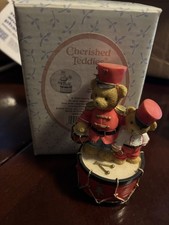 cherished teddies christmas Avon Exclusive Brock and Sheldon