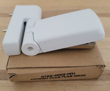 Trojan Patriot Plus UPVC Door Flag Adjustable Hinge White.