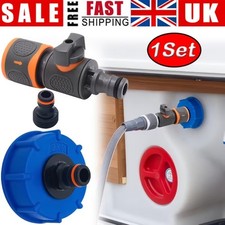 1Set Water Tank Filling Adapter Motorhome Caravan Water Connection