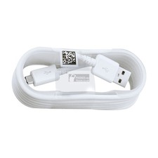 Samsung DG925UWZ OEM Micro USB Fast Charging Data Sync Cable 4ft White - New