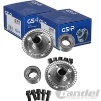 2X GSP Radnabe Hinten Vorne Beidseitig Passend FÜR Audi A3 TT Seat Leon Toledo