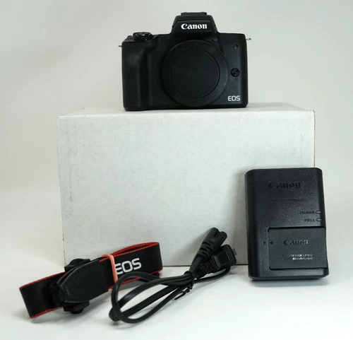 Canon EOS M50 Mirrorless Camera 24.1MP(Power switch stuck on "ON")