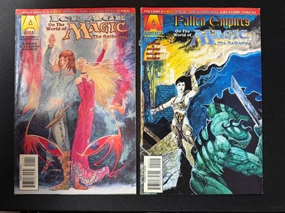 Ice Age & Fallen Empires MAGIC THE GATHERING #1 & #2 - (Armada Comics 1995)