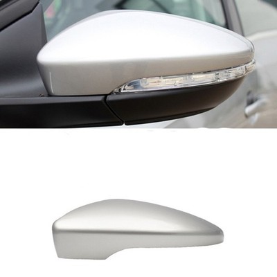 Silver Left Side RearView Mirror Cap Cover For VW CC VW EOS Scirocco 2012-2016