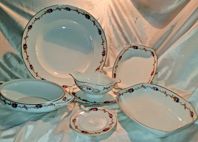 HORTENSE - ROSENTHAL R.C. Porzellan ELSE zum raussuchen Schale-Saucier-Teller