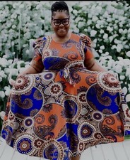 Plus Size Women  s Multicolor Plus Sleeve Dress