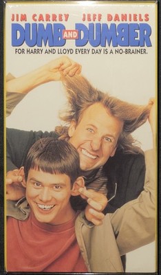 Dumb and Dumber VHS (1995) Factory Sealed Original Release NOS