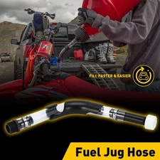 14" 5 Gallon Fuel Gas Jug Can Fuel For Deluxe Cap Filler with Hose Ben